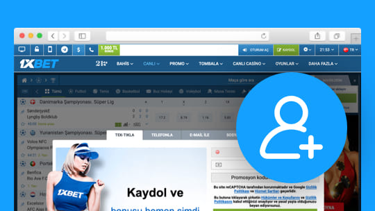1xBet Kayıt